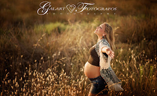 Fotografías de embarazo en exteriores, premama