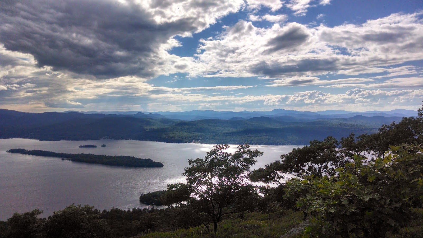 Off on Adventure Pilot Knob Mountain Lake Wild Forest 7/18/14