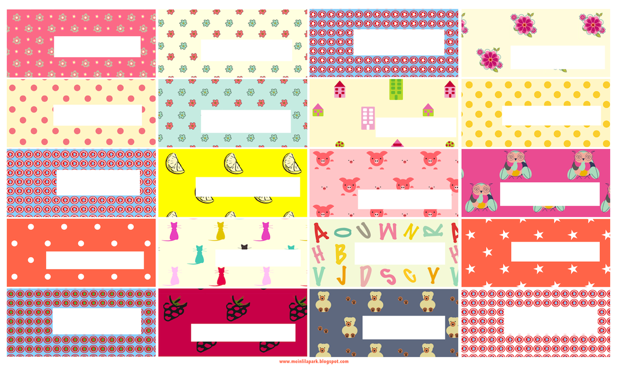 Free printable cheerful tag and label collection 2 ♥ ausdruckbare