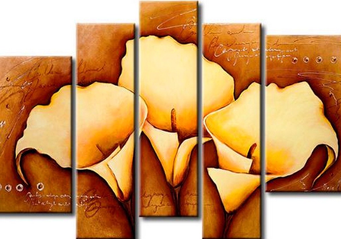 Imágenes Arte Pinturas: PINTURAS: ABSTRACTOS MODERNOS CON FLORES