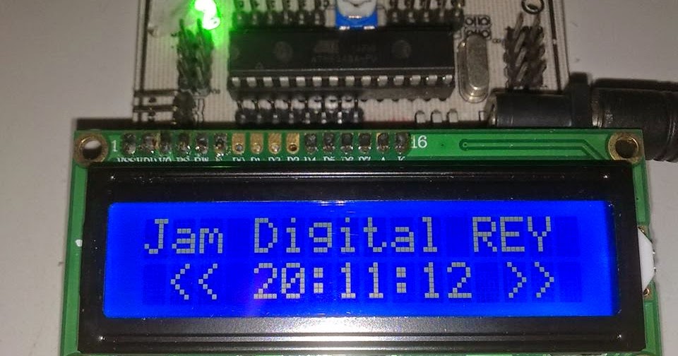 membuat jam lcd 16x2 dengan bascom rtc membuat jam lcd 16x2 dengan bascom rtc