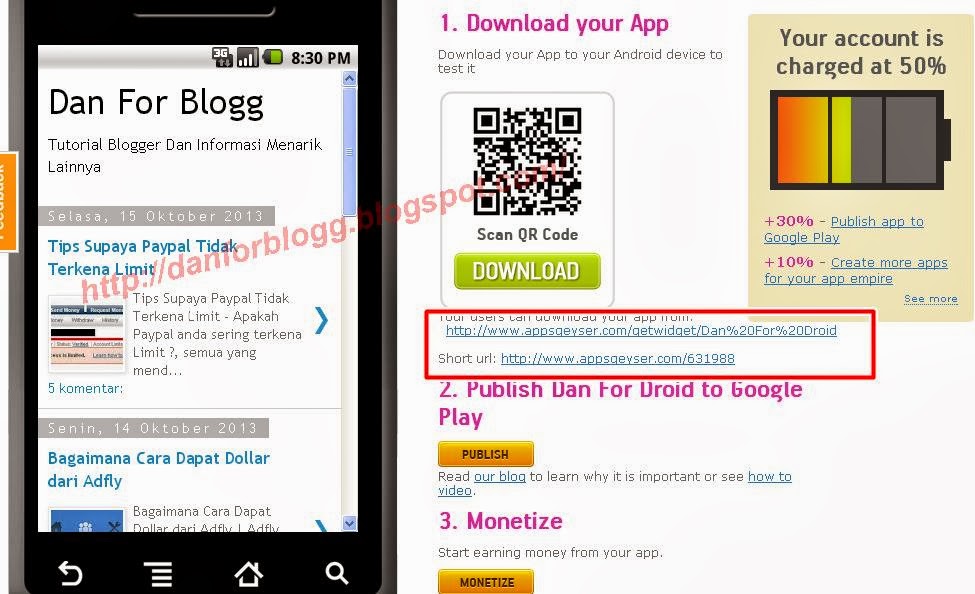 Membuat Aplikasi Blog | cara membuat aplikasi android untuk blog anda danforblog com Membuat Aplikasi Blog | cara membuat aplikasi android untuk blog anda danforblog com