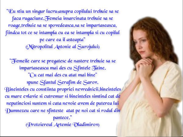 Popas Pentru Sufletul Tau Femeia Insarcinata Sa Se Roage