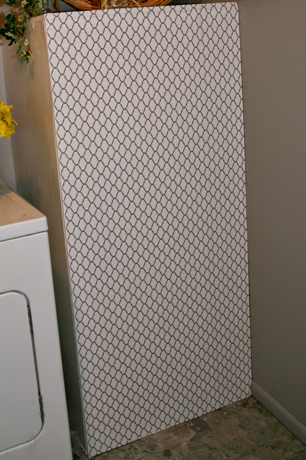 Creations By Cindy Hiding the Ugly Hot Water Heater