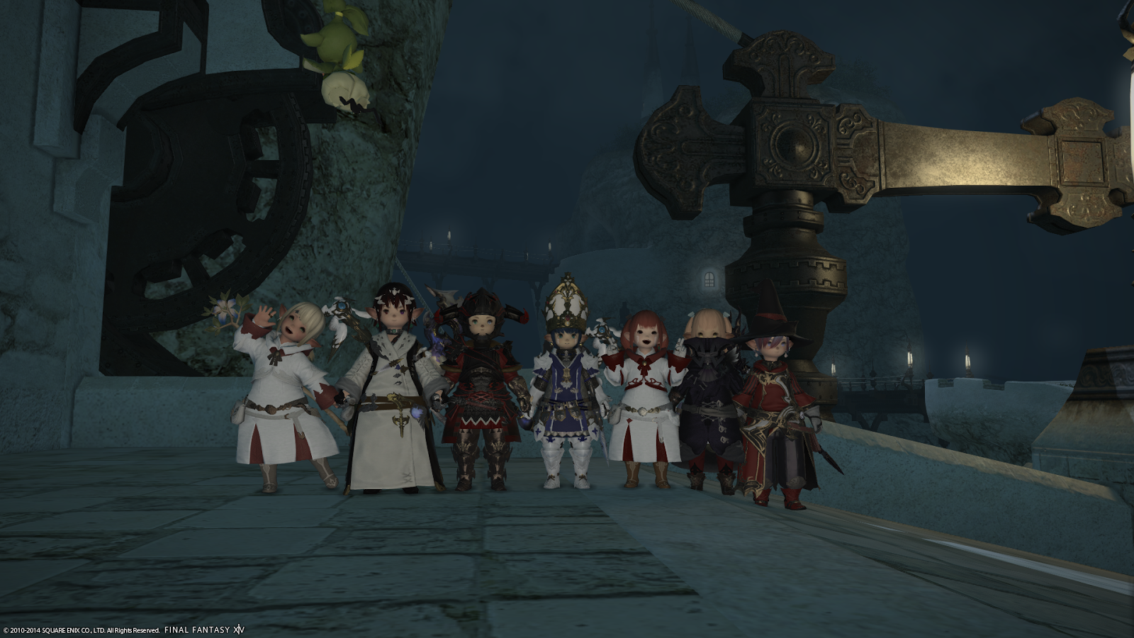 SeeD and :3 Lalafell alliance weeeeeeeee~~ wait for the video. Mucha ...