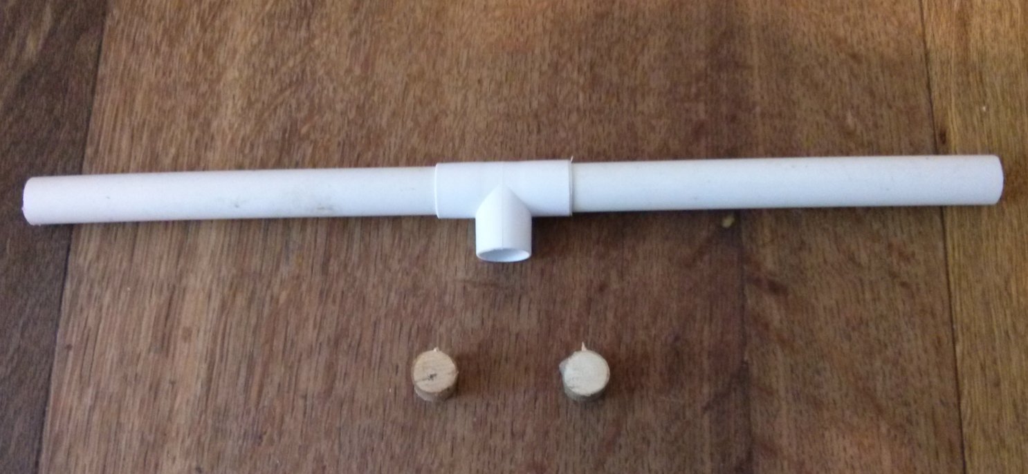 The Shed And Beyond Home made dribble bar