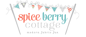 Spice Berry Cottage Modern Fabric Fun :: OrganizingMadeFun.com
