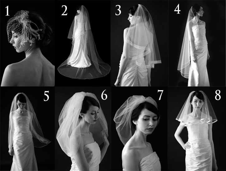 types of veils