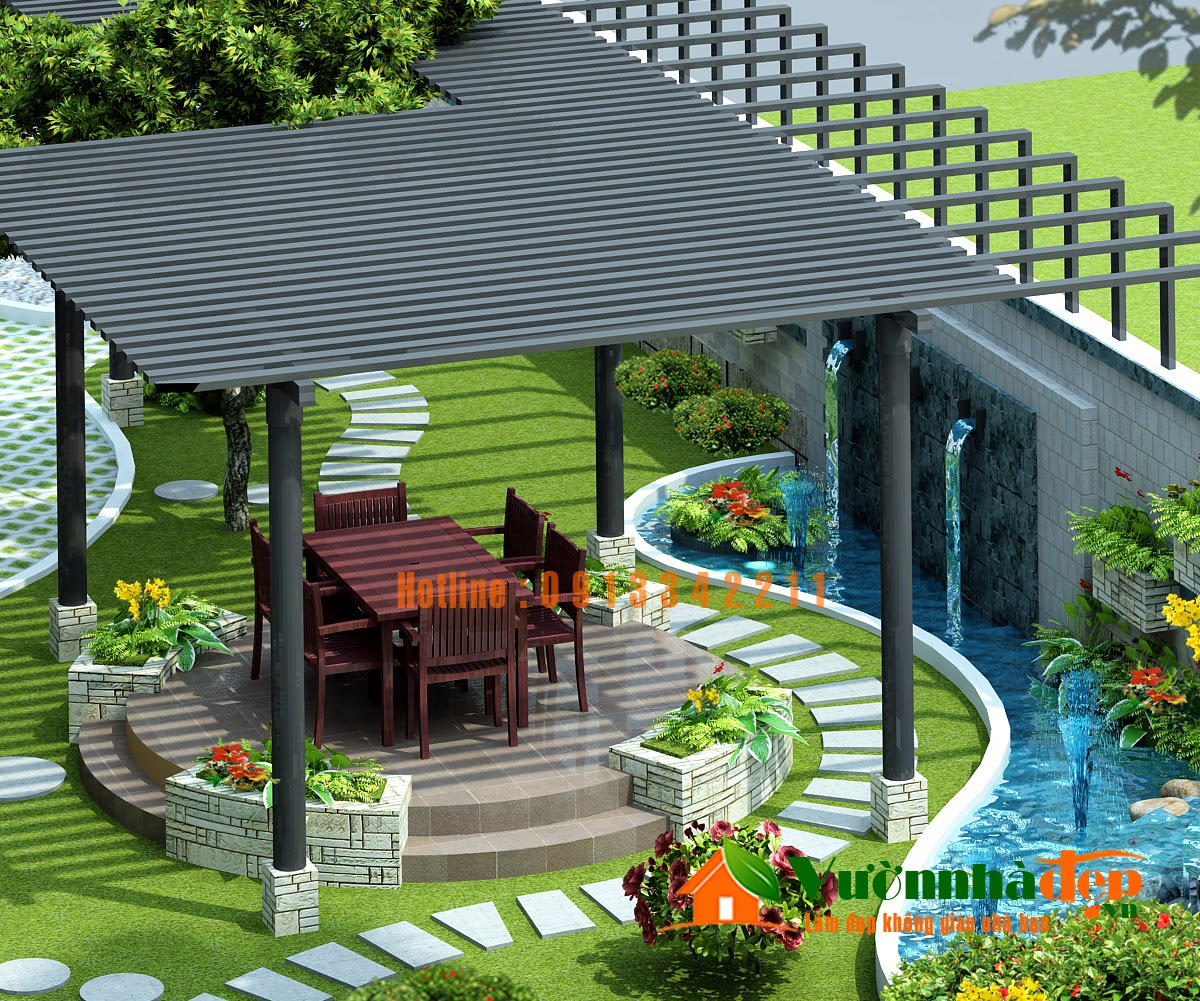 Khuyến mãi tháng 8 - Miễn phí thiết kế sân vườn, bảo hành cây xanh 3 tháng. - 9