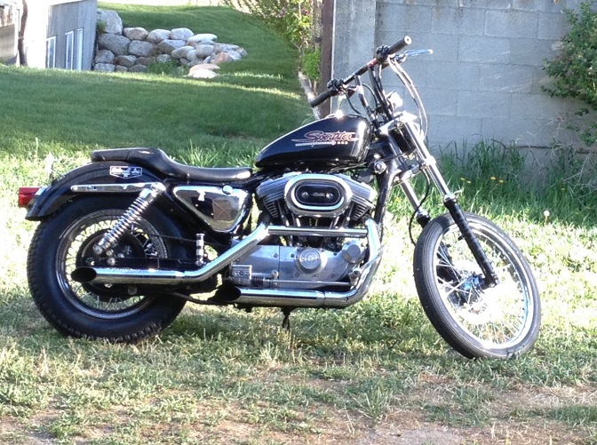 evo sportster chopper
