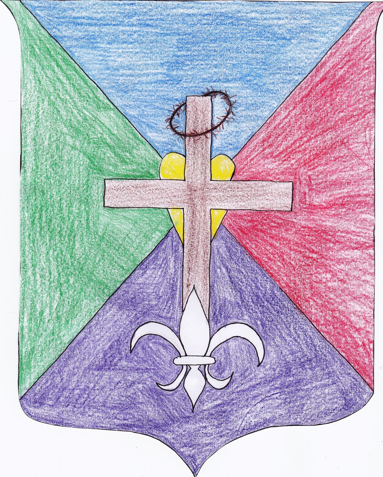 What do the colors on the coat of arms mean The Meaning Of Color