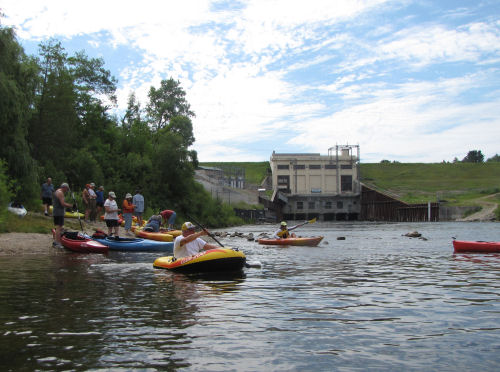 Manistee River below Hodenpyl Dam