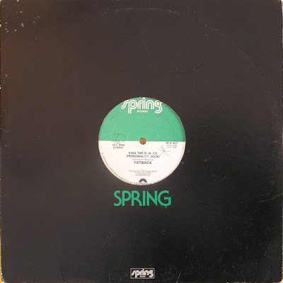 Fatback* ‎– You're My Candy Sweet / King Tim III (Personality Jock) (1979, 192, 12'')