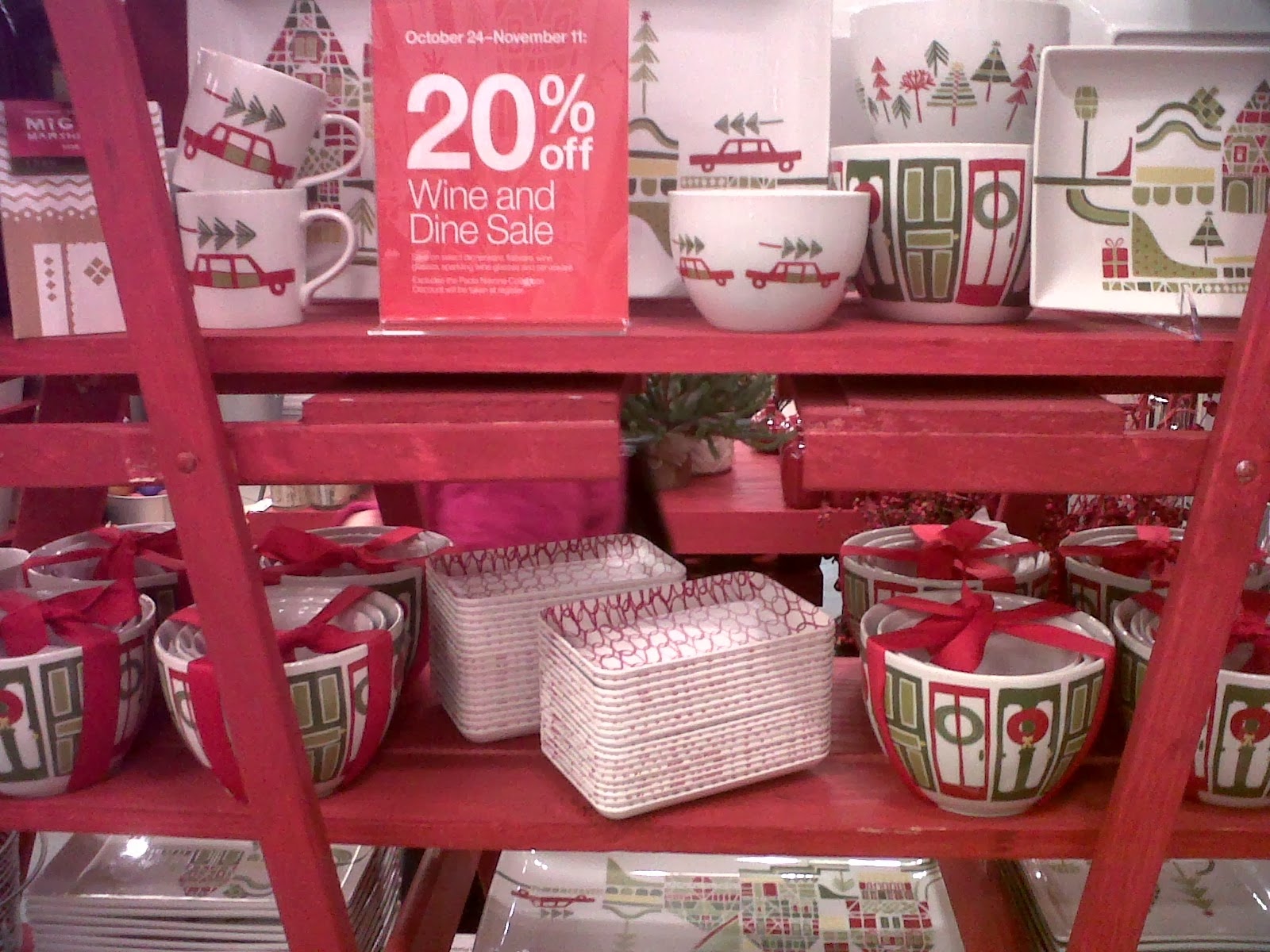 Preppy Pink Crocodile Store Opening Crate & Barrel Pop Up Shop