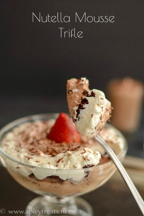 Nutella Mousse Trifle