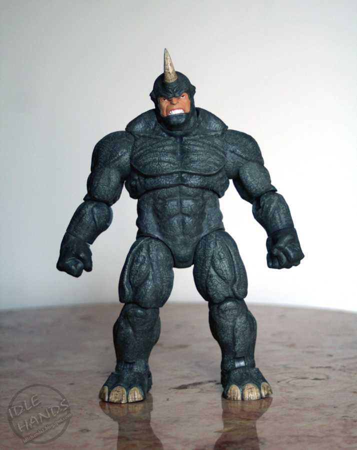 Idle Hands Our Plastic Friends Marvel Select Rhino