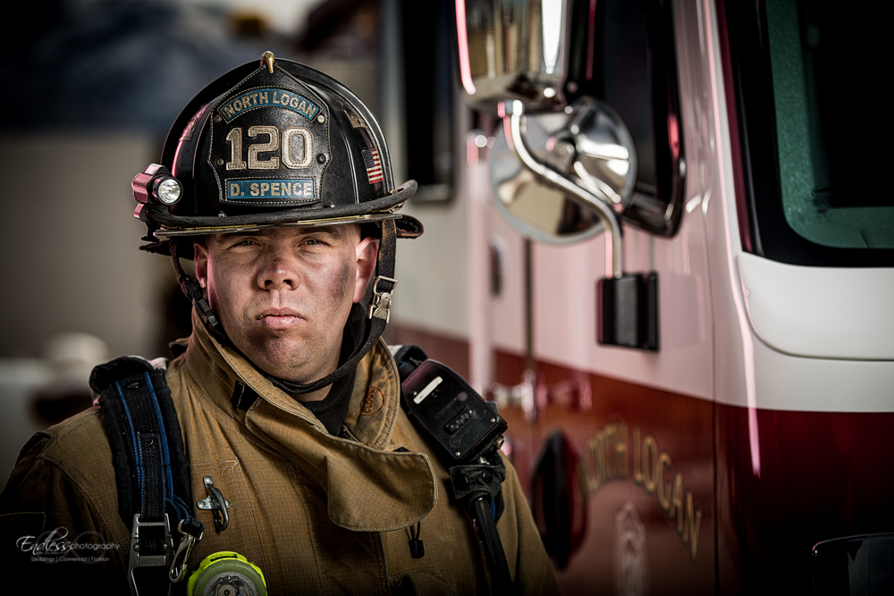 Logan, Fireman, Portraits, Lighting, Gritty, Ideas, Photography, Pictures, Fire, Head Shots, Heroes, Hero, Picture, Pic, Photo, Inspiration, Idea