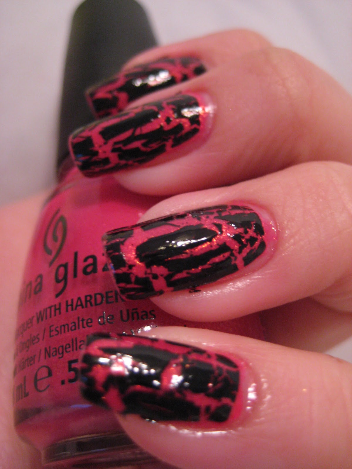 Stark Nails: Strawberry Fields Pink Wednesday