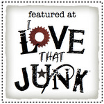 Featured at I Love That Junk button 150 pixels