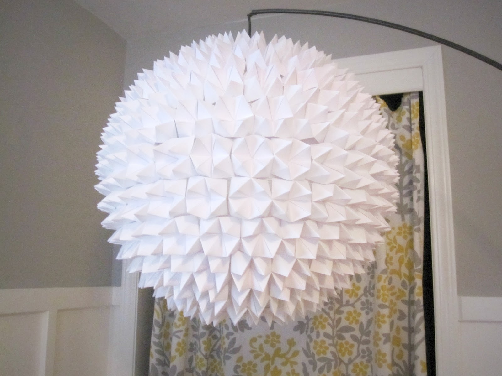 Beautifully contained: fortune teller paper lantern