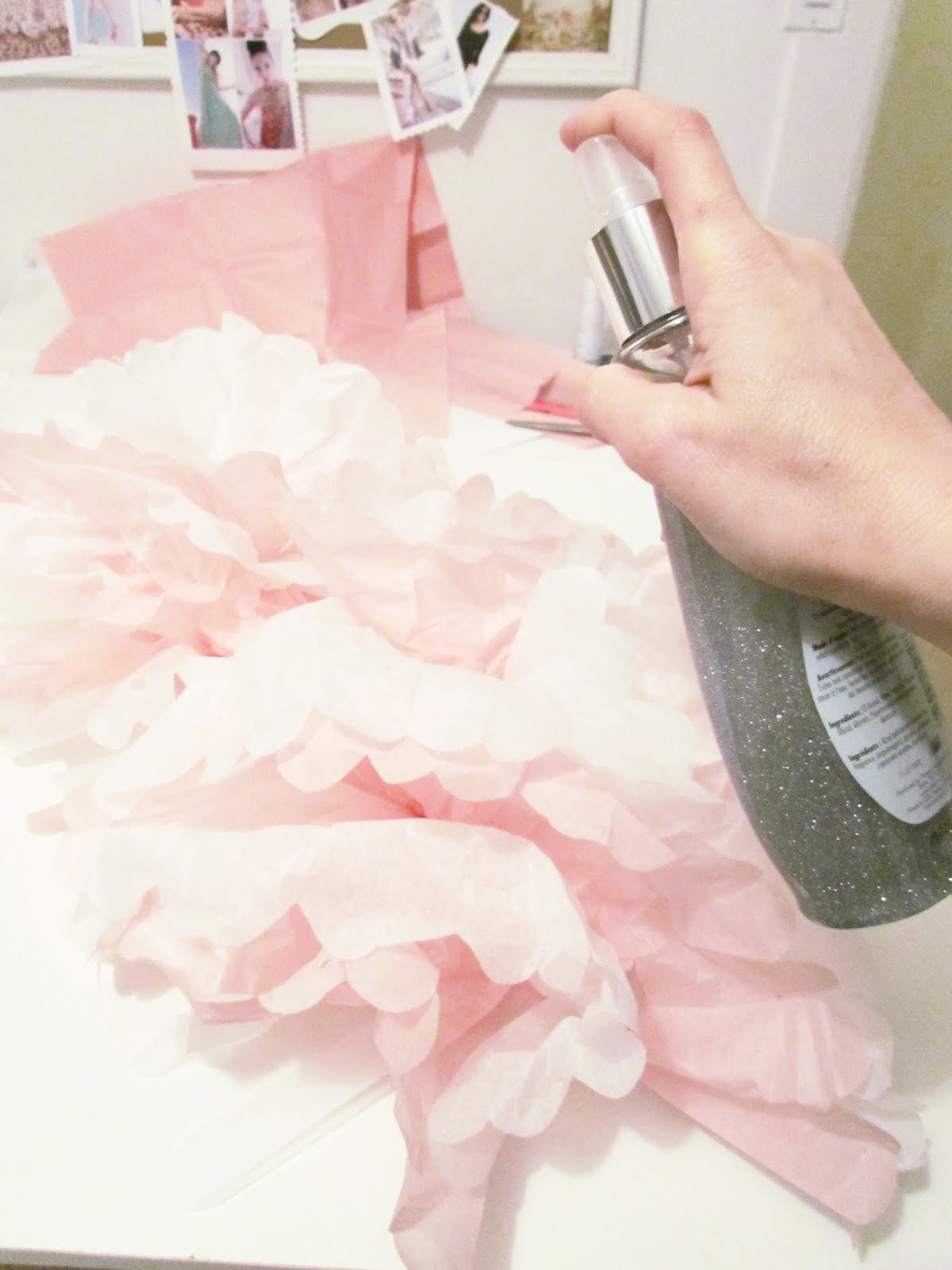 My DIY Tissue Paper Flower Wedding Centerpieces - My Girlish Whims