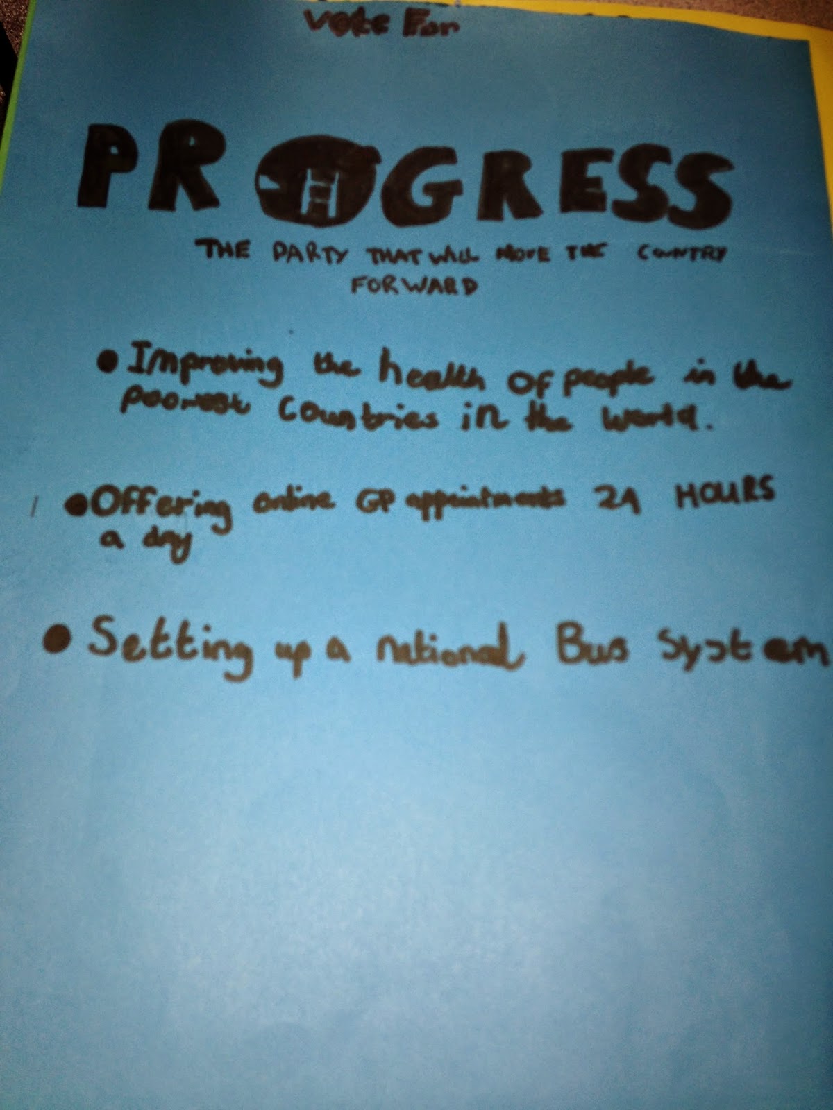 Persuasive poster homework