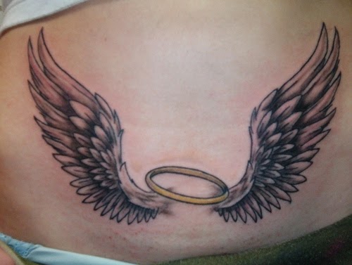 small angel wing tattoos small angel wing tattoos