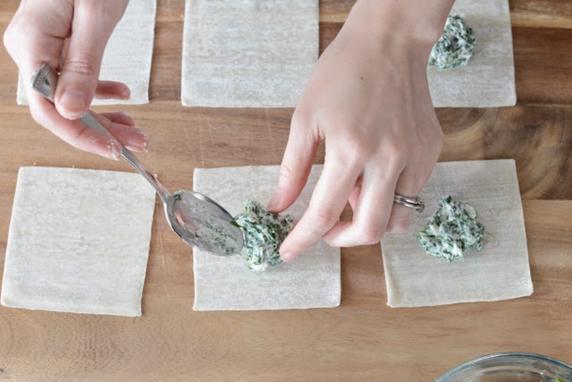 making ravioli with wonton wrappers