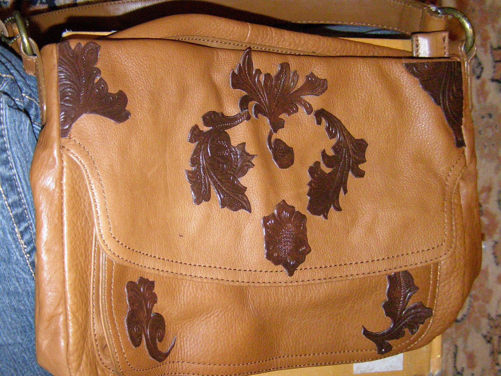 Just Folk Art Revitalizing an Old Purse