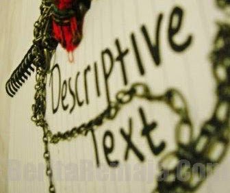 Soal Descriptive Text Pilihan Ganda Beserta Kunci Jawaban