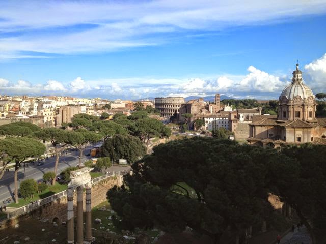 View of Rome from Vittoriano