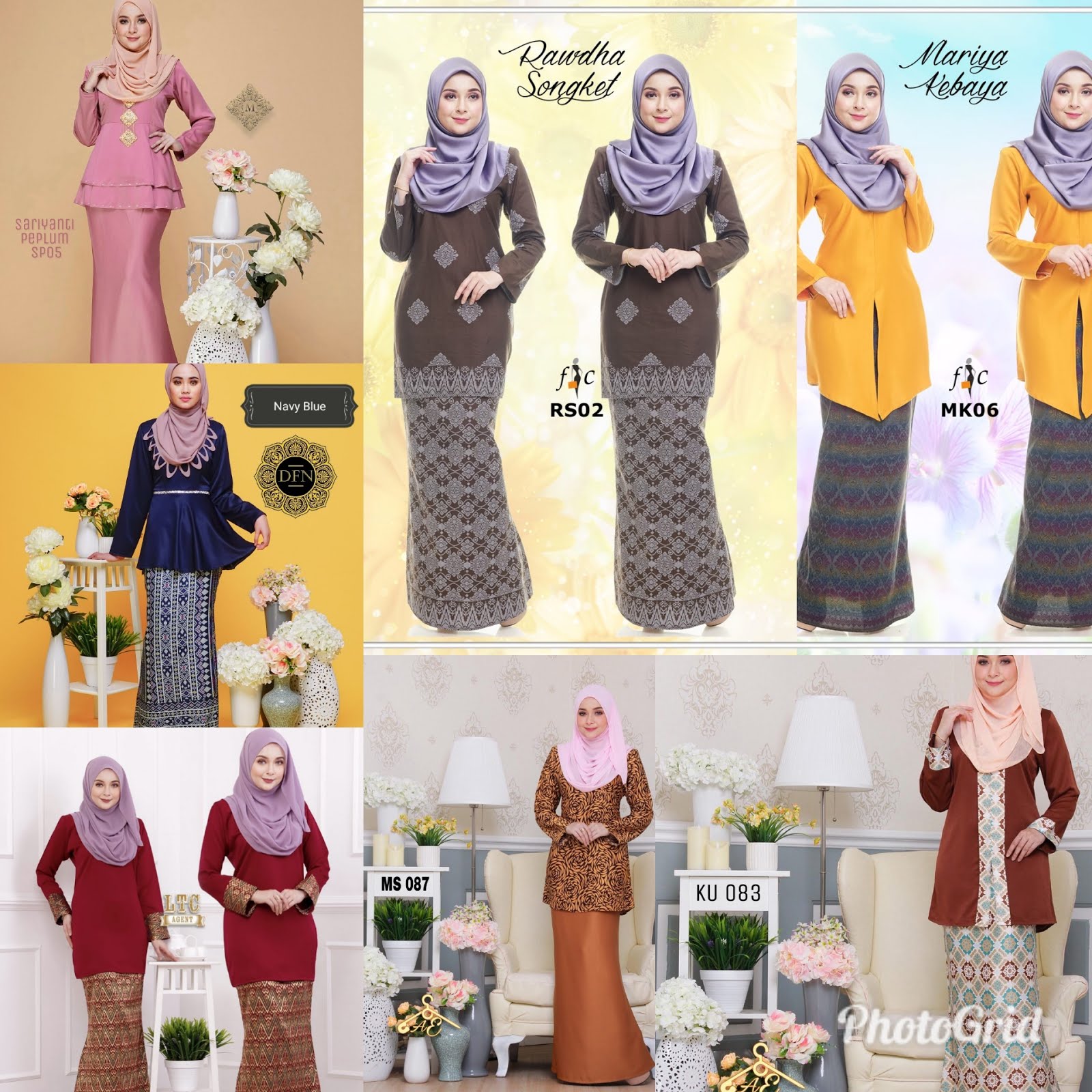 Woww! Hebat Penangan HOT DESIGN KURUNG KLASSIK BUNGA TABUR DOKOH NI ,