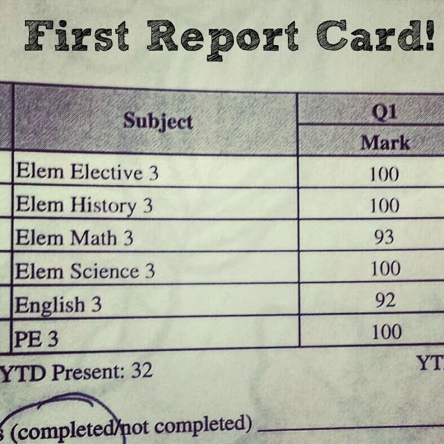 A+ report card image picture