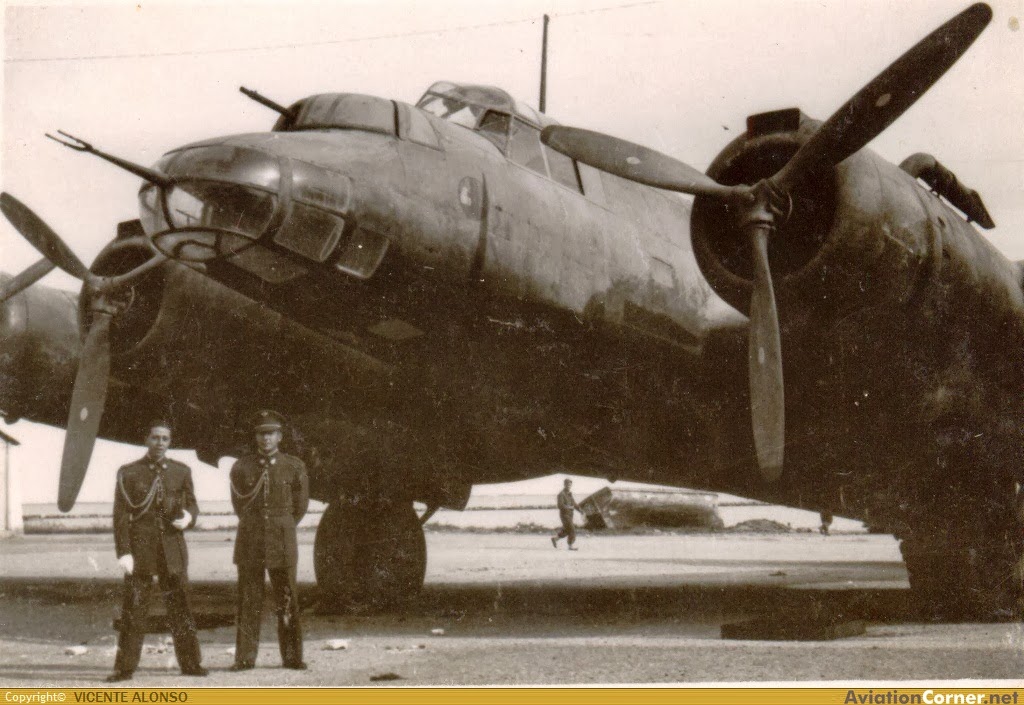 Incidentes aéreos en España en la SGM Piaggio P.108