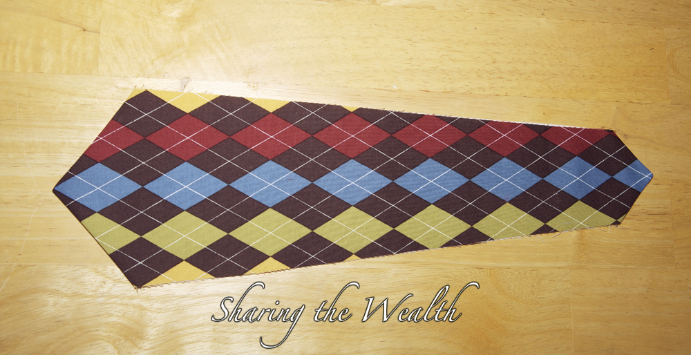 Sharing the Wealth Little Boy Tie Tutorial