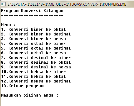 Pilihan biner sobat 3.0
