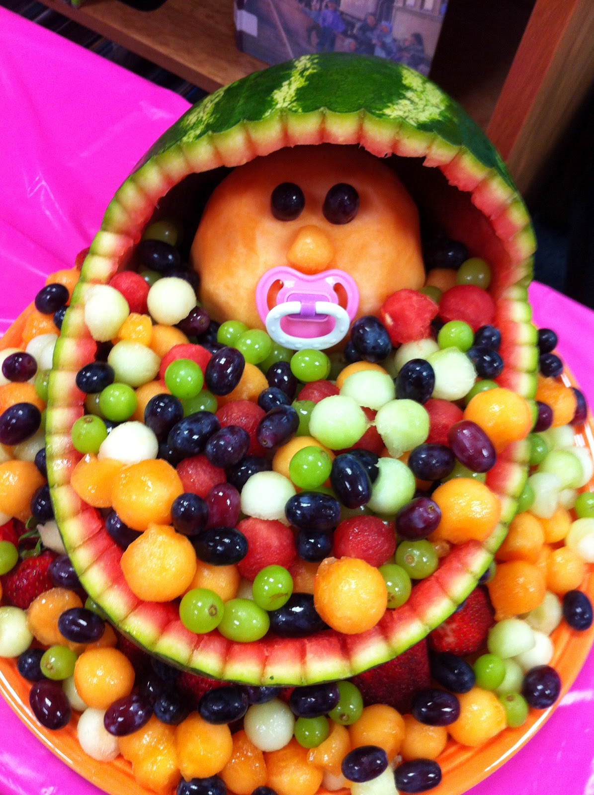 Ms reid ms bacola and i made a fruit baby Ms reid ms bacola and i made a fruit baby