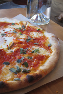 pizza margherita at piccino in san francisco