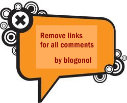 remove links for all comments
