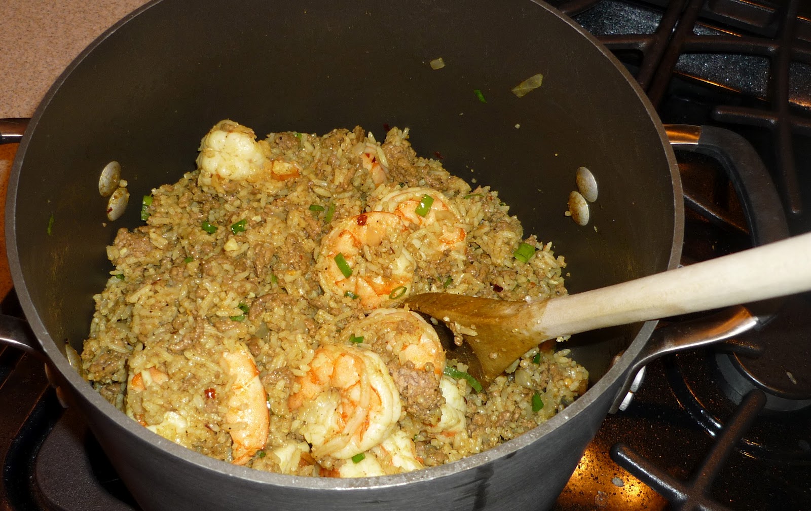 The No Pressure Cooker Dirty Rice