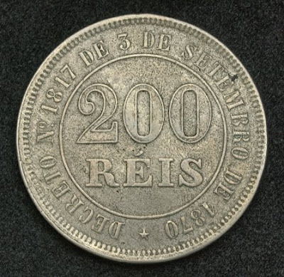 Brazilian 200 Reis buy sell swap exchange Coins