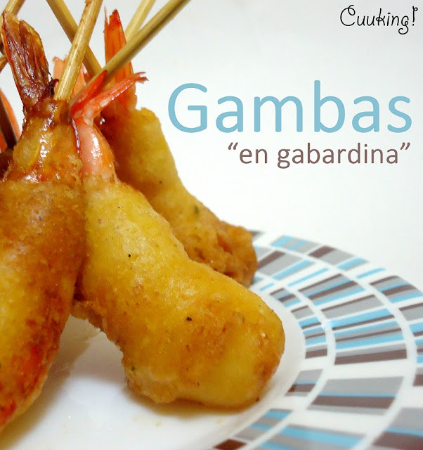 Gambas "en Gabardina"