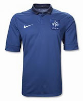 Euro 2012 France Home Jersey