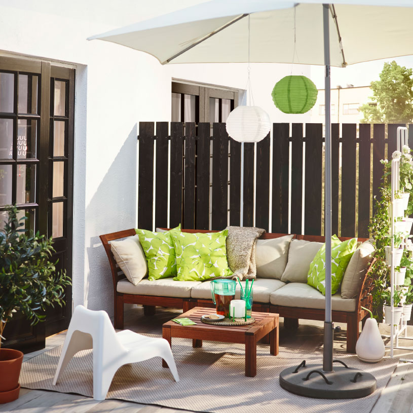 Living by miriam: inreda en balkong eller uteplats