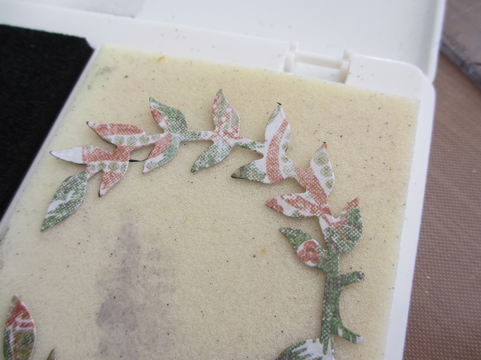 One Lucky Day Test Drive Sticky Embossing Powder