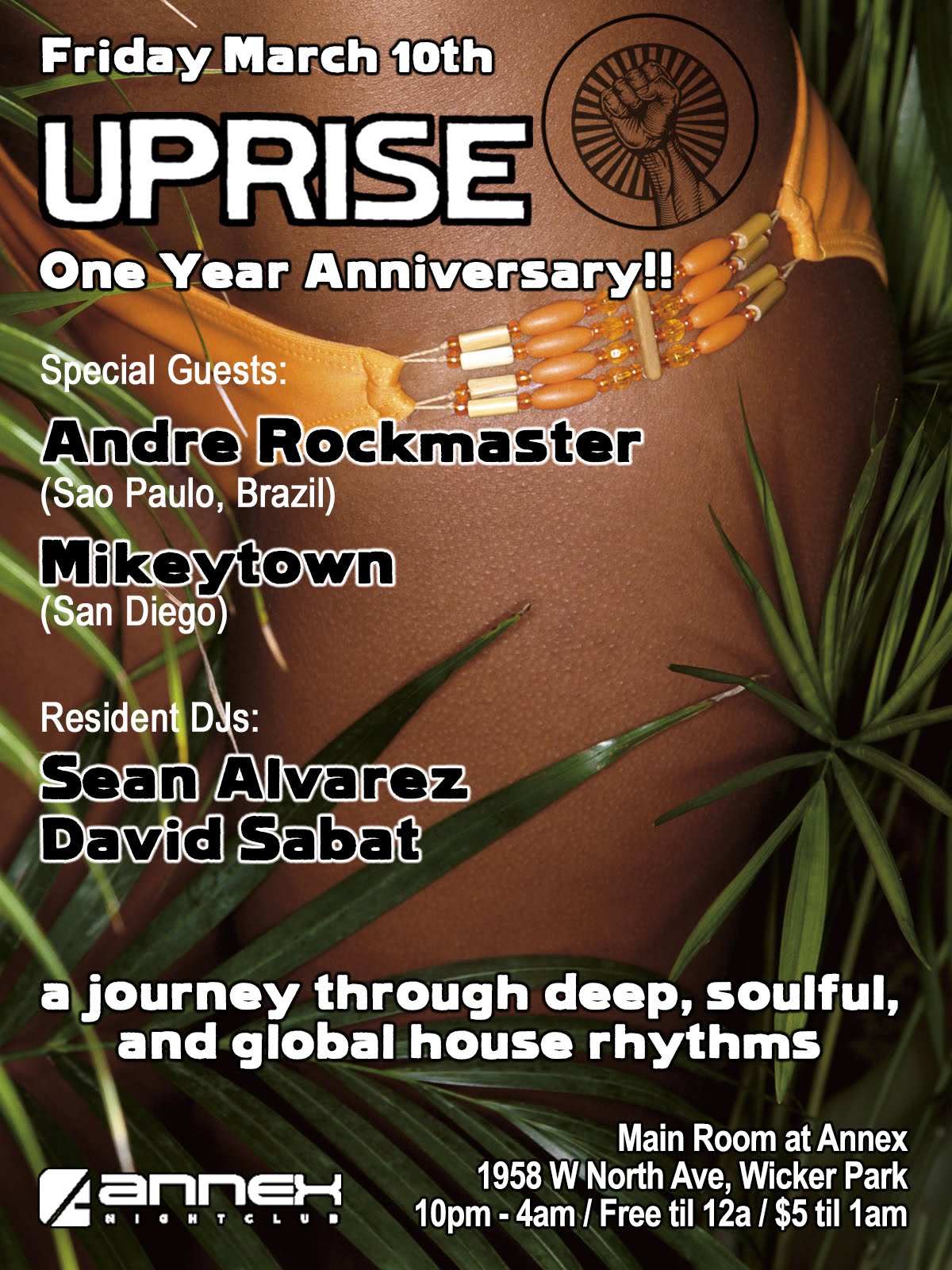 Friday 3/10: UPRISE 1 Year Anniversary