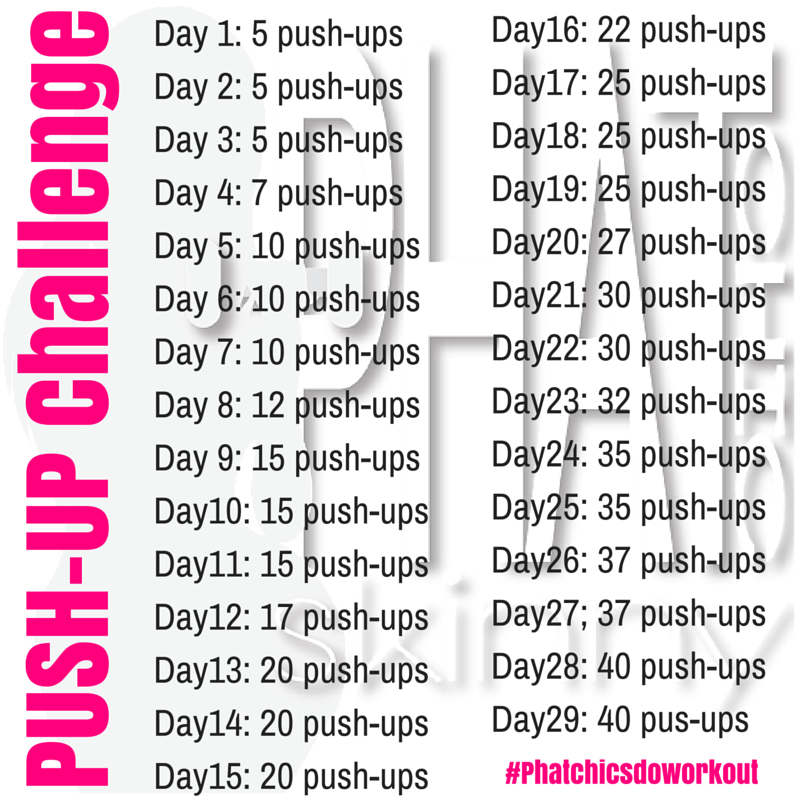 Shrink Back Fat With Our Push Up Challenge Shrink Back Fat With Our Push Up Challenge