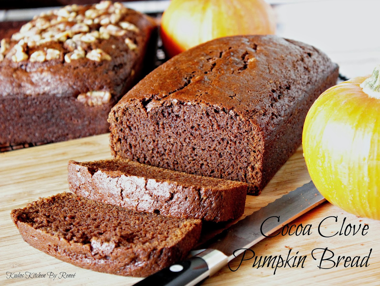 Cocoa Pumpkin Bread Recipe