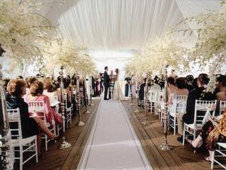Tent Wedding Ceremony