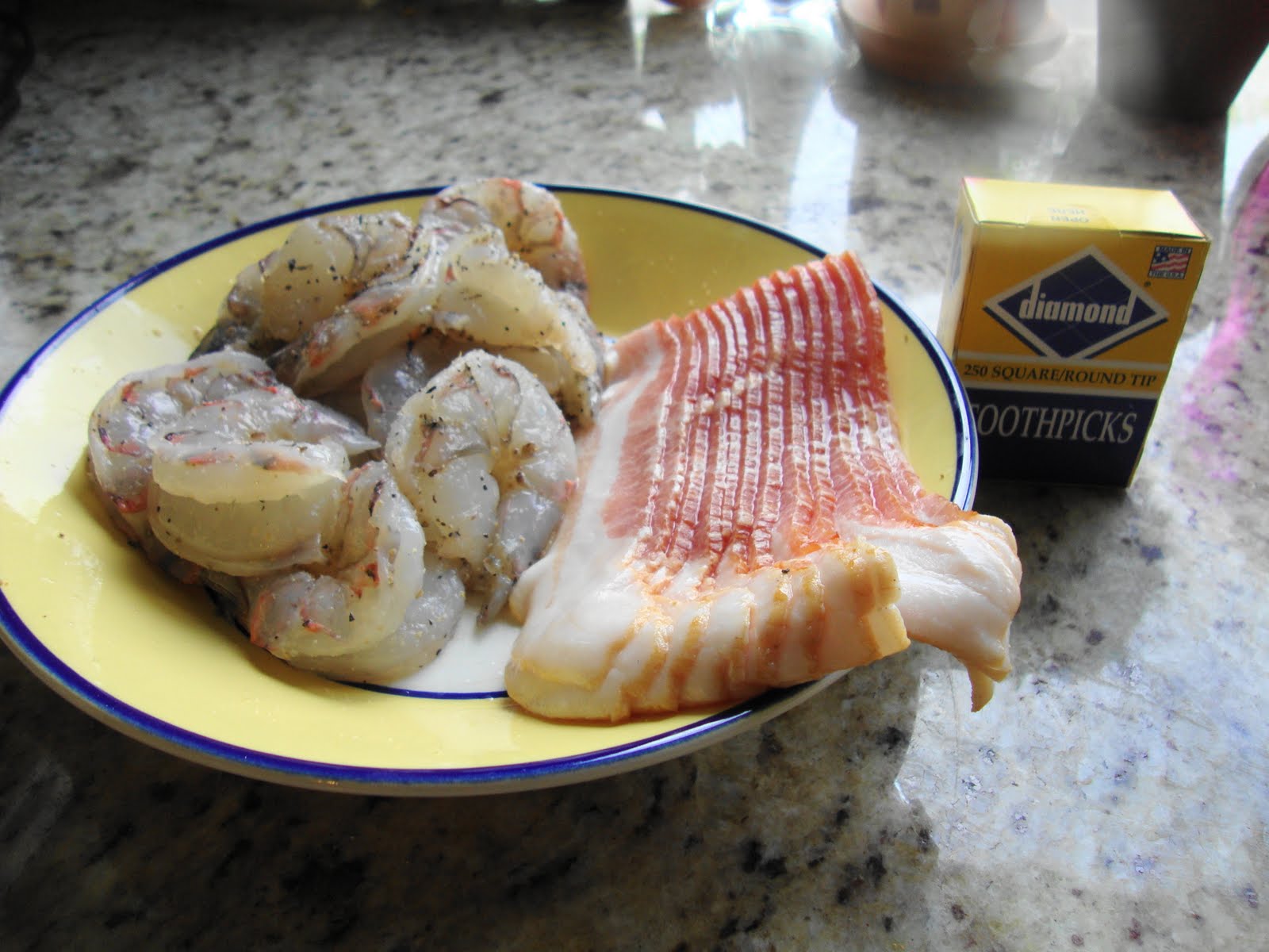 Cooking Underwriter: Bacon Wrapped Shrimp a perfect Appetizer or Dinner